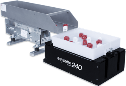 Asycube Flexible Axis Vibrator Feeders Rna Automation